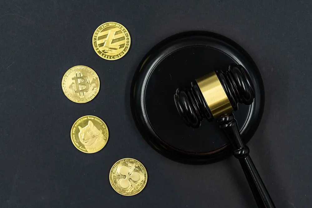 bet with crypto no kyc - cryptocurrency coins on a table