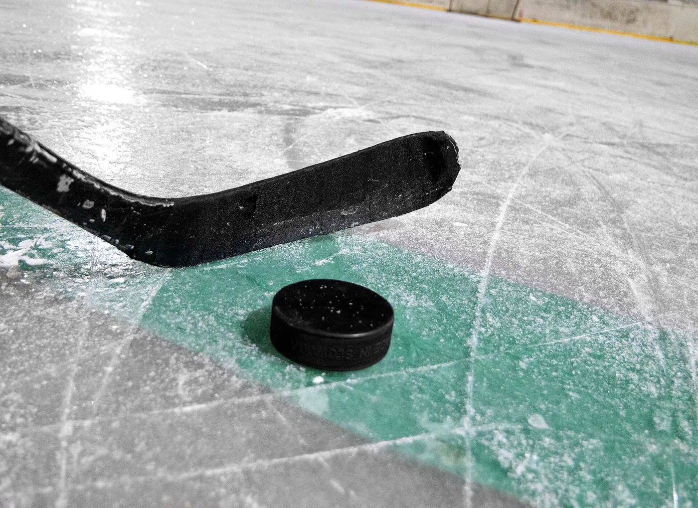 Hockey stick and puck on a rink - no kyc. casino bonus codes
