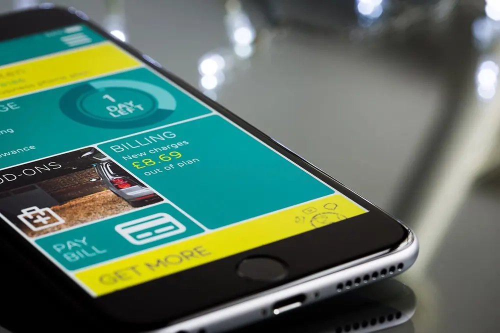 mobile banking app