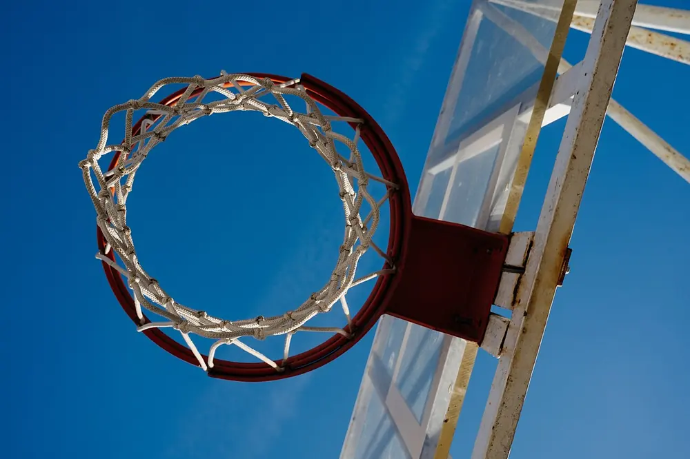 how to bet on nba summer league - basketball hoop against blue sky
